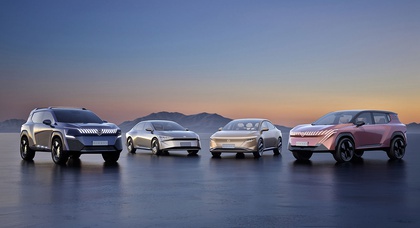 Nissan показал 4 новые электрифицированные модели для Китая